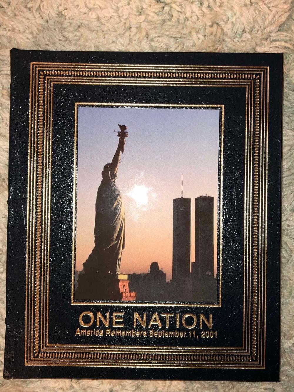 One Nation Commemorative Photo Book - Black & Gold